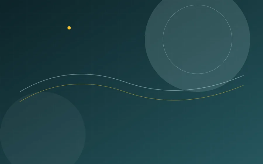 Abstract teal illustration representing HR compliance